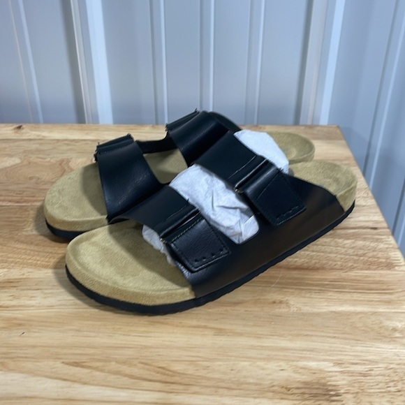 Madden Tisson Black Men’s Slippers Size 11 - Picture 2 of 5